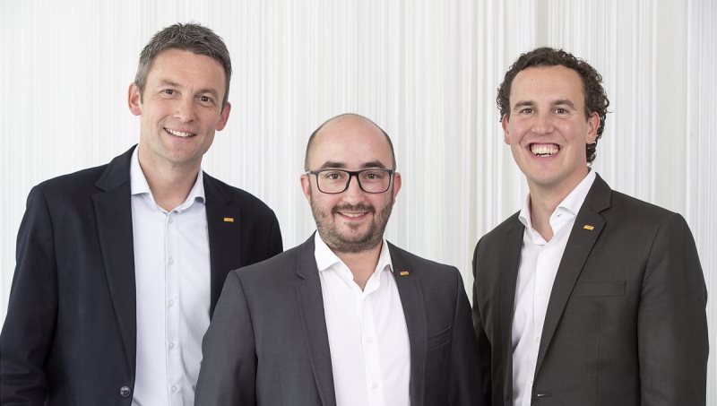 Eurogast Österreich Management Board: v.li.:Peter Krug (Geschäftsführer), Mag. (FH) Franz Sinnesberger (Geschäftsführender Gesellschafter), Mag. (FH) Alexander Kiennast (Geschäftsführender Gesellschafter)